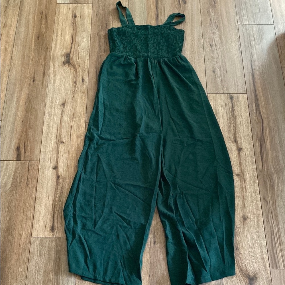 Elegant Green Jumpsuit
